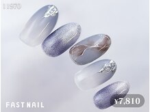 FAST NAIL 春日部店【パラジェル/ジェルネイル専門/定額/マグネット/フットネイル】/大理石/マグネット/ニュアンス