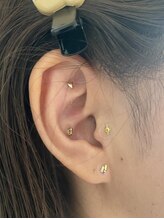 ミリノ(Salon MIRINO)/ピアス感覚耳つぼジュエリー♪