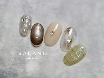 サラン(SALANN)/3・4月 定額デザイン シンプル