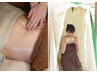 ぽっこり下腹・便秘に【ハーブテント+腸もみ★70分】内側からスッキリ