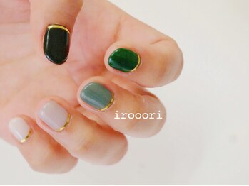 ネイルアンドアート イロオリ(irooori)/シンプルルコース♪