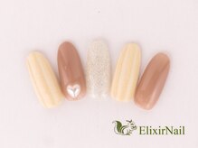 エリクサーネイル 神田(Elixir Nail)/シンプル/クーポン使用