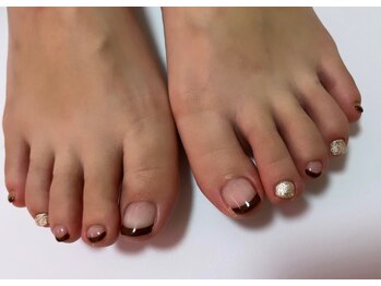 スモア(S'MORE)/秋★フレンチネイル