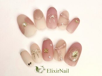 エリクサーネイル 五反田(Elixir Nail)/定額b カジュアル/クーポン使用