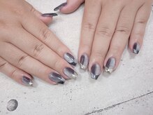 ネイル ビューティーマジック 葛西本店/ゴージャスマグネットネイル