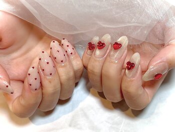 ネオリーブドレスネイルアンドアイラッシュ(Neolive dress nail&eyelash)/＊持ち込みデザイン＊¥8000から