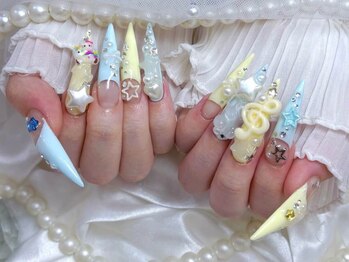 プティネイル(Puty Nail)/パステルフレンチY2Kネイル☆