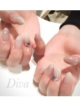 ネイルサロン ディーバ ギンザ(Nail salon Diva GINZA)/ホワイトグレージュ
