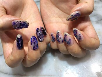 アオ 渋谷(ao.)/spring purple