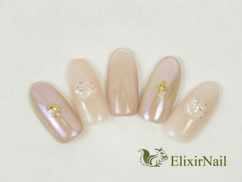 エリクサーネイル 五反田(Elixir Nail)/定額a シンプル/クーポン使用