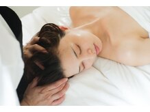 全メニューお仕上げにヘッドマッサージ付き♪