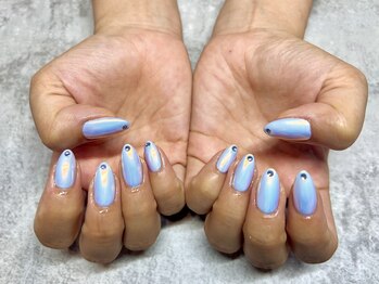 エブリ 厚木妻田店(Every)/ワンカラー/ミラーネイル