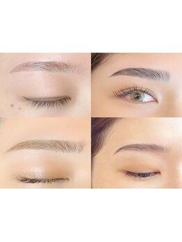 アイブロウメニューがあるサロン