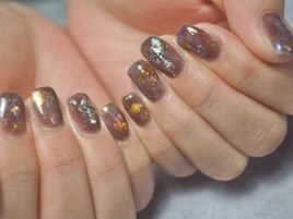 秋ネイル◇ニュアンスアート