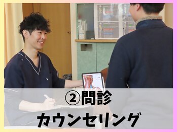 イーグル整骨院 ヨークタウン新田東店/【2】カウンセリング