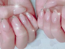 ハッピービューティー(Happy Beauty)/ラメフレンチ