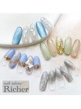 エスフィーネイルサロン リシェル(Esfy nailsalon Richer)/6月　トレンドアート
