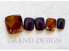 キラキラニュアンスネイル