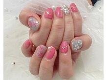 ジェー エス シー ネイル(J.S.C.nail)/春ネイル/桜ネイル