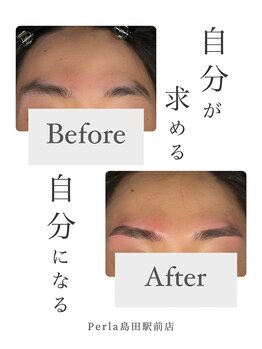 ぺルラ 島田駅前店(Perla)/メンズ眉毛WAX★
