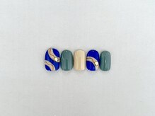 ツーバイマックスビューティー 吉祥寺(2by MAX BEAUTY)/ワンカラー　スタッズネイル