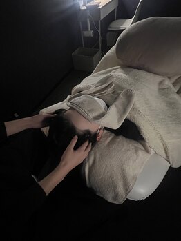 スヤ(SUYA)/施術の流れ 5.側頭筋