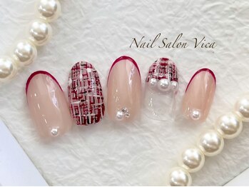 バレンタインカラーツイード☆