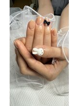 ブルーラヴァンド(Blue Lavande)/大人かわいい×遊び心ネイル