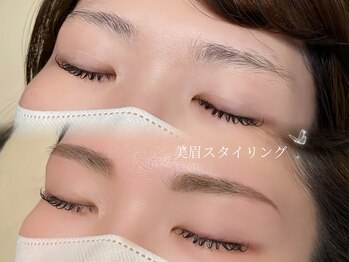 ロカミ(rocami)の写真/まつ毛と合わせての施術でお目元がより一層華やかに★自己処理が難しい眉はrocami-ロカミ-にお任せを♪