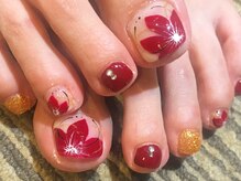 サロン ド ワカ(Salon de WAKA)/秋の紅葉ネイル