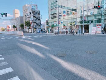 アリエス 浦和/【道順４】信号を渡って左方向へ