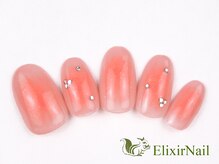 エリクサーネイル 心斎橋(Elixir Nail)/定額aシンプル/クーポン使用
