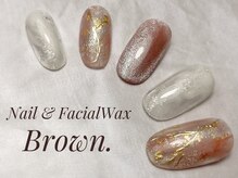 ブラウン(Brown.)/マグネットネイル