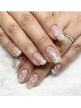 はあとねいる 宇都宮御幸ヶ原店/クリアラメグラデーション