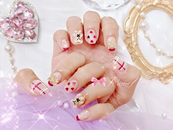 ワンホンネイル 新宿(Rumi Nail)/秋冬☆聖夜の華やかコース/新宿
