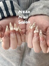 ネコ(Neko)/バラネイル　長さだし　ワンホン