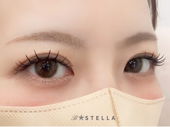ビーステラ 東急百貨店たまプラーザ店(B-STELLA)の写真/柔らかく軽い付け心地が魅力!【フラットラッシュ120本¥6080~】ナチュラルだけど印象的なキュートeyeに♪