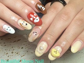 ワンちゃんネイル