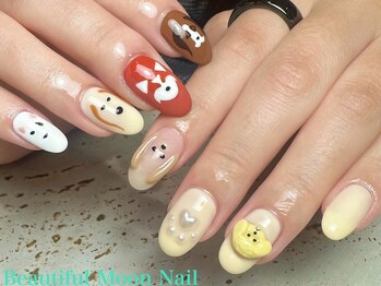 ワンちゃんネイル