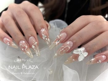 ネイルプラザ 河原町OPA店(NAIL PLAZA)の写真/とにかく可愛いキラキラ推しネイル★最新トレンド&韓国ネイルも◎【持ち込みOK★アートし放題☆】