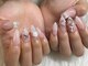 nail salon Emma 【韓国ネイル/持ち込み/長さだし】の写真/韓国ネイルで「好き」を詰め込んだ指先に♪持ち込みデザインも歓迎◎きらめくパーツで理想の可愛さを実現！