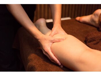 きもちどころ 舞鶴店/溜まっている足のリンパに