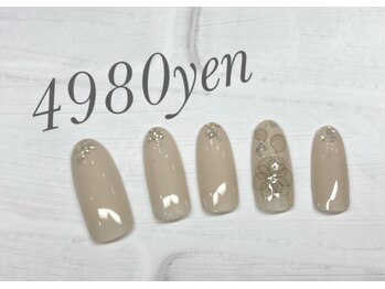 フェアリーヘア ニーナ(Fairy Hair Ni-na)/今週の4980円ネイル/パラ5980円