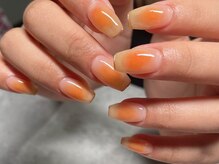 ミリネイルズ(milli nails)/じゅわっとオレンジ