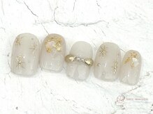 ネイルメゾン 池袋店(NAIL MAISON)/キラキラリングネイル￥9000