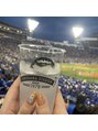 ウィンク(WINK)&nbsp;ベイスターズネイルで夏は野球観戦に行きまくっています♪