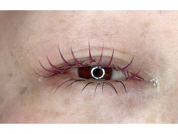 グランデアイラッシュ(grande eyelash)/ピンクカラーエクステ