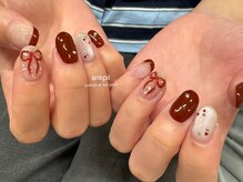 アノカプイル(ankpil)/【ボルドーリボン】