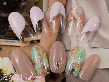 リオッサ オブ ラグーン(RIOSSA of Lagoon)/ボタニカル×デニムネイル