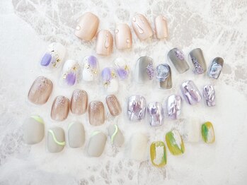 ラルネイル 大宮(Lull. nail)/＊お洒落＊アシンメトリー＊